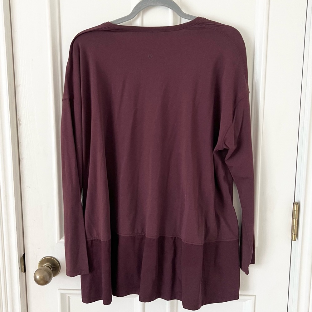 NWOT Lululemon long sleeve tunic top - Picture 3 of 4